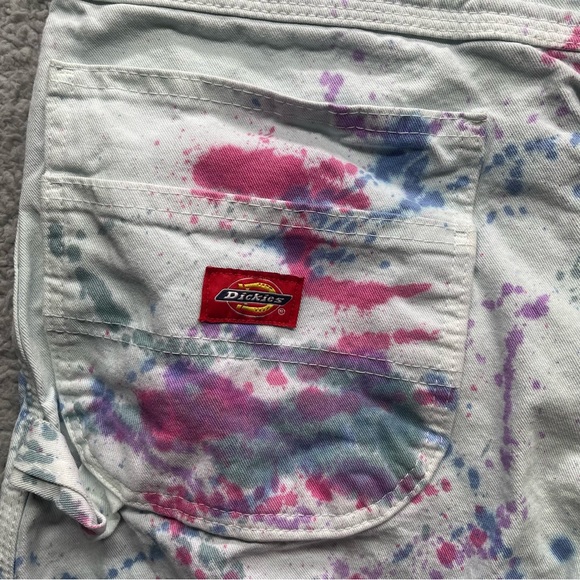 Dickies Tie Dye Carpenter Pants 34x32 - Picture 9 of 11